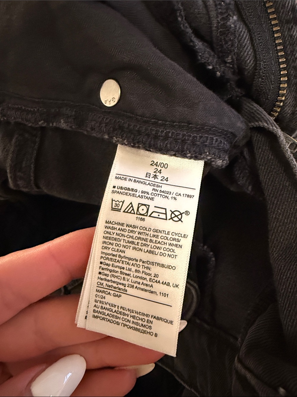 gap denim midi skirt - Picture 5 of 5